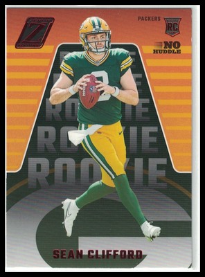 2023 Panini Zenith #180 Sean Clifford Red Zone Green Bay Packers RC