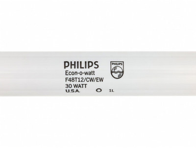 Lot of 4 - Philips  F48T12/CW/EW 30W T12 Fluorescent Lamp Econ-o-watt