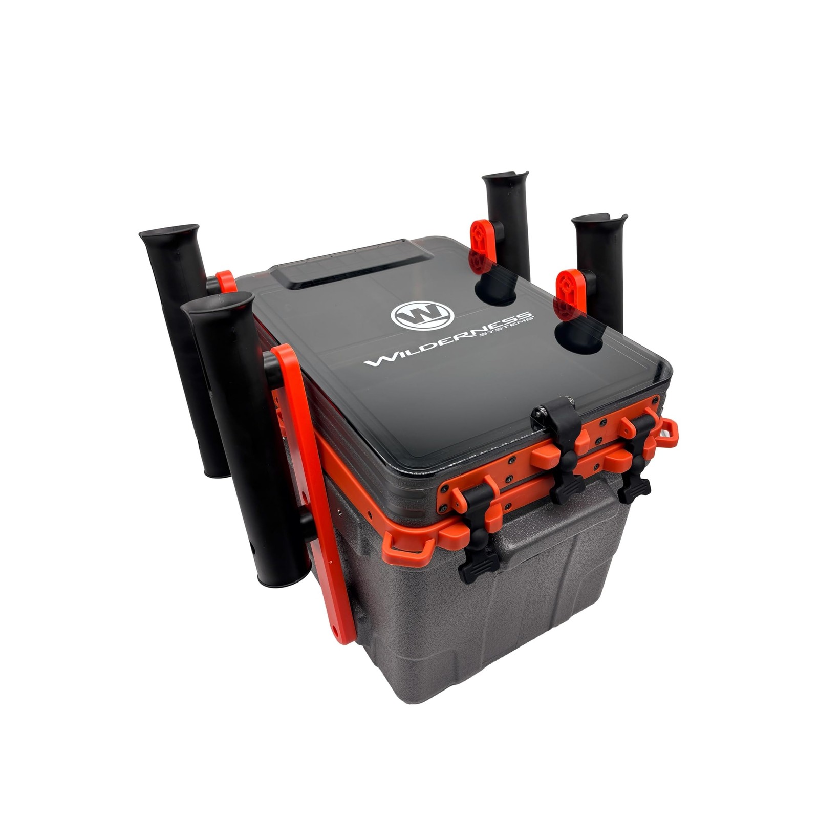 Crate - 4 Rod Holders - Kayak And Boat Tackle Storag...