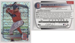 2025 Bowman Chrome Prospects Mini-Diamond Refractor Jhostynxon Garcia #BCP-43