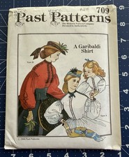 Past Patterns 709 Garibaldi Shirt Historical ...