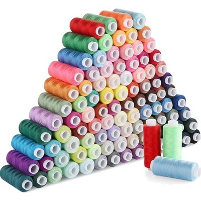 Nähgarn Set 100 Farben Polyester Nähgarn 250 Yard Spulen DIY Nähen