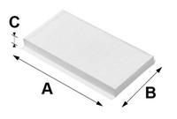 NEU - Valeo 698711 Filter, Innenraumluft FüR Cadillac Passend FüR Fiat Opel