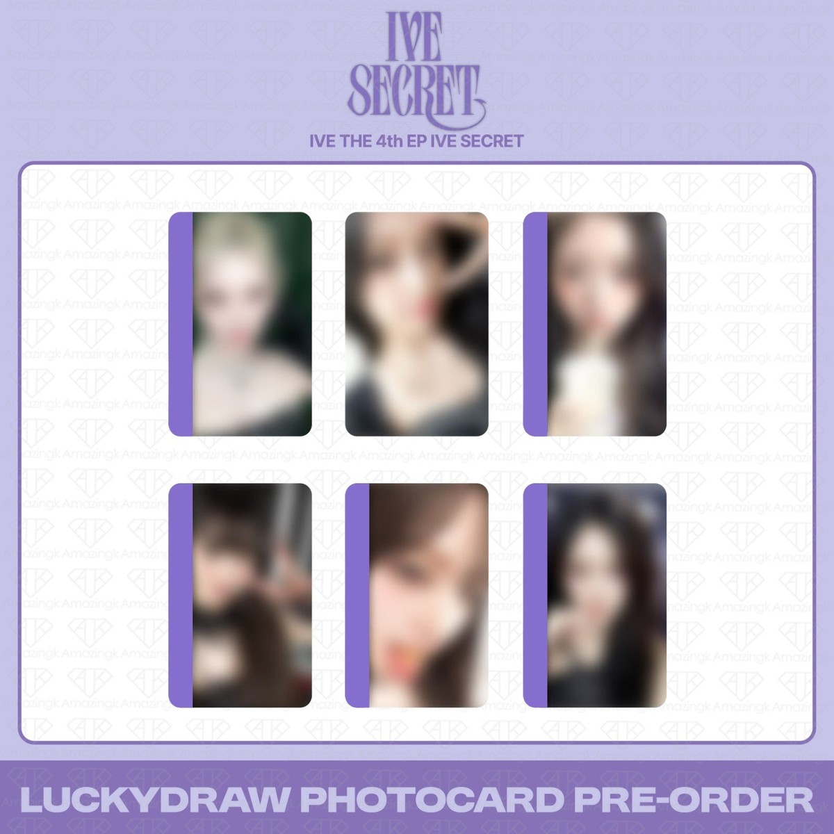 PreSale] IVE 4th EP Album IVE SECRET Withmuu 2nd LuckyDraw Event