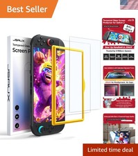 JSAUX 2-Pack Anti-Glare Screen Protector for Nintendo Switch 2, Matte Tempered G