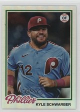 2022 Archives 1978 Topps Design Rainbow Foil 144/199 Kyle Schwarber #141 0s8i