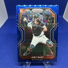 2021 Panini Prizm Blue Donut Circle Prizm /199 Joey Bart #78