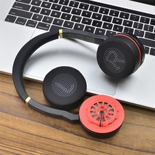 For Jabra Evolve 75 Headphone Protein Leather Cushion Comfort Foam Cover