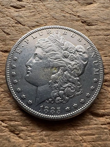 1885 S Morgan Silver Dollar  $1 XF rb27