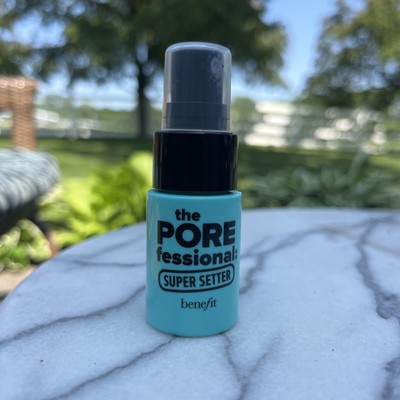 Benefit the POREfessional Super Setter Spray 0.5oz/15ml Travel Size NIB