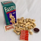 Vintage 1991 Bandu Milton Bradley Stacking Game Complete Hardwood Pieces
