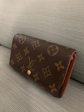 Authentic Louis Vuitton Monogram Porte Monnaie Billets Tresor Bifold Wallet 