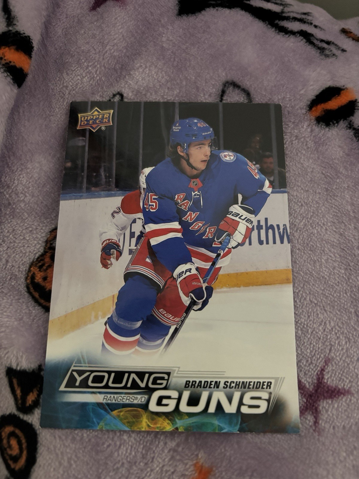 2022-23 Upper Deck Series 1 - Young Guns Braden Schneider #214 Jumbo (RC)