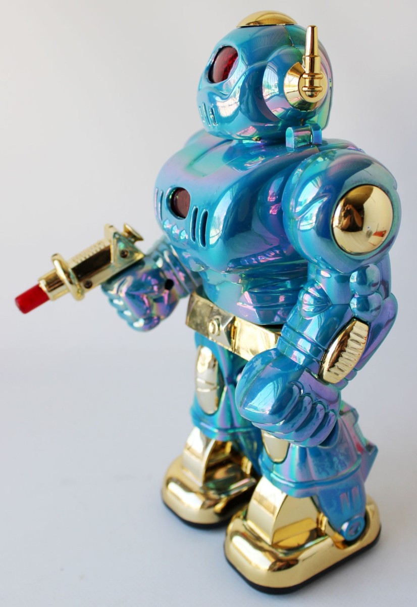 RARE VINTAGE 80'S MIGHTY SONIC ROBOT HO KAI TOYS HK 707A NEW NOS
