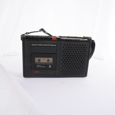 RFT Radio Kassetten Recorder Babett DDR ungeprüft + grüne Tasche