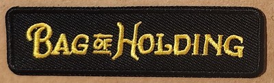 Bag of Holding from Dungeons & Dragons Iron on patch magic item loot storage