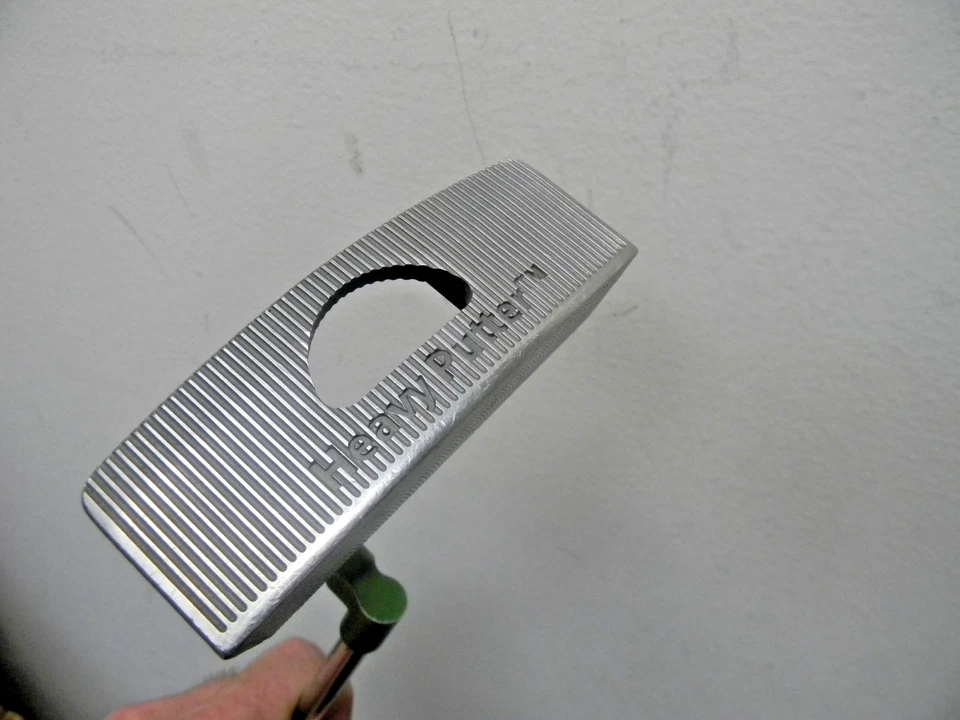 BOCCIERI GOLF HEAVY BLADE STYLE PLUMMERS NECK PUTTER 33" NEW GRIP - Image 2 of 4