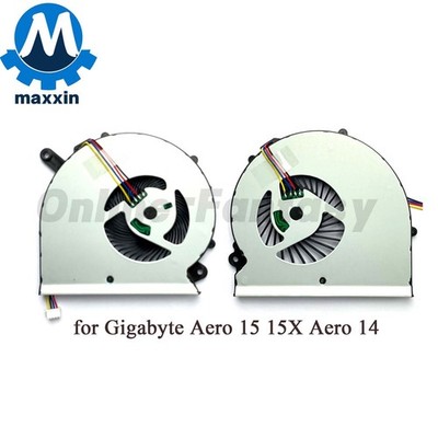 New CPU+GPU Fan For Gigabyte Aero 15 15X Aero 14 RP64W RP65W