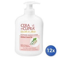 12X Bundle Cupra Seife 200 Ml Feuchtigkeitsspendend Weiß
