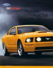2007 Ford Mustang  Gt Sales Brochure
