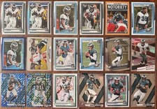 🔥$BUYS ALL🔥Mixed Lot of 18 Panini Philadelphia Eagles NFL Trading Cards