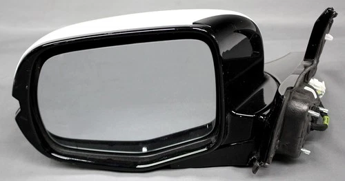 Non-US Market OEM Left Mirror For Honda Pilot Touring (Canada) White Diamond