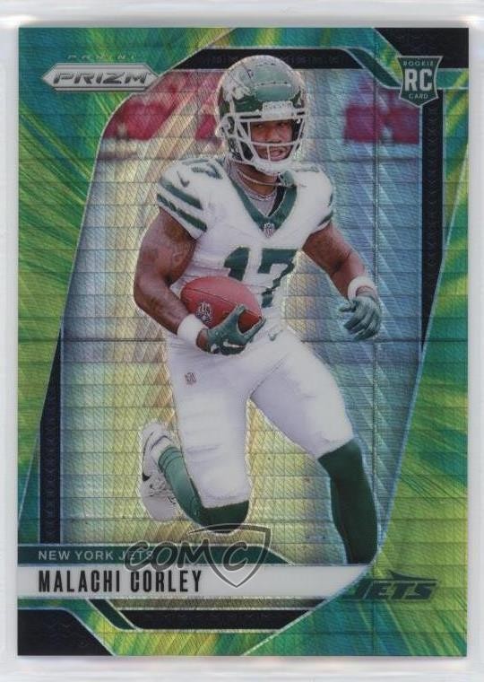 2024 Panini Prizm Rookies Hyper Prizm 34/180 Malachi Corley #369 11ds