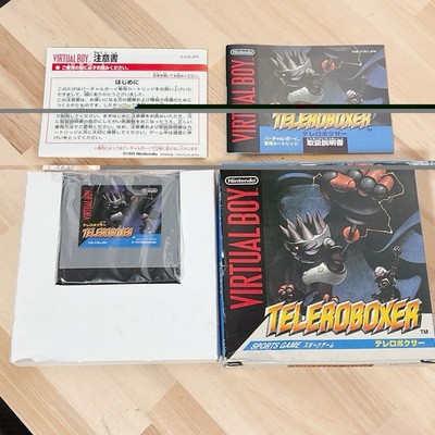 Nintendo Virtual Boy Teleroboxer CIB Boxed Manual Tested Working JP NTSC-J