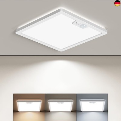 BLNAN LED Deckenleuchte mit Bewegungsmelder, 18W Deckenlampe Bewegungssensor