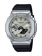 CASIO G-SHOCK GBM-2100A-8BJF Smartphone Link Metal Bezel Blue Gray Dial Watch