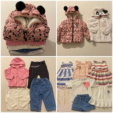 Baby Girls Clothes Bundle 12-18 Months & 18-24 Months VALUE Fair Condition
