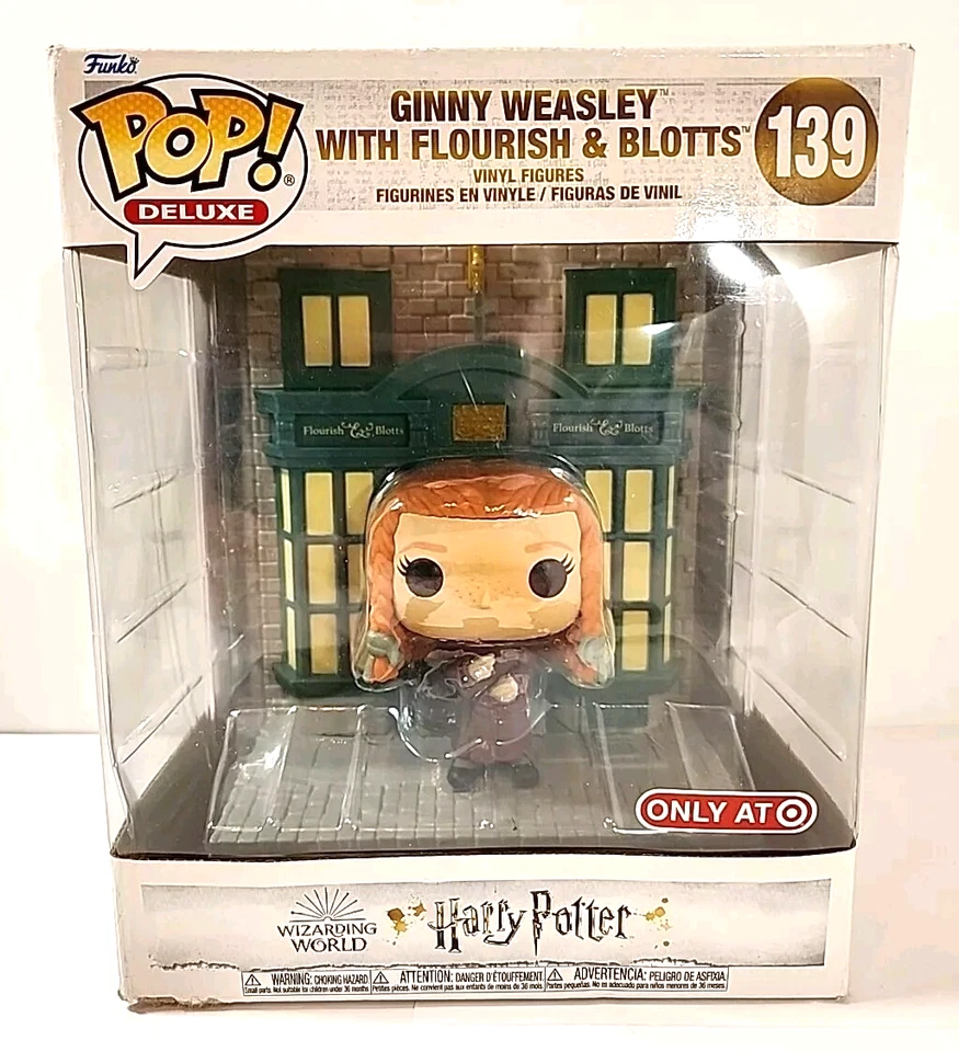 Harry Potter Ginny at Flourish & Blotts Diagon Alley Funko Pop! Collectible #139 - Image 1 of 4