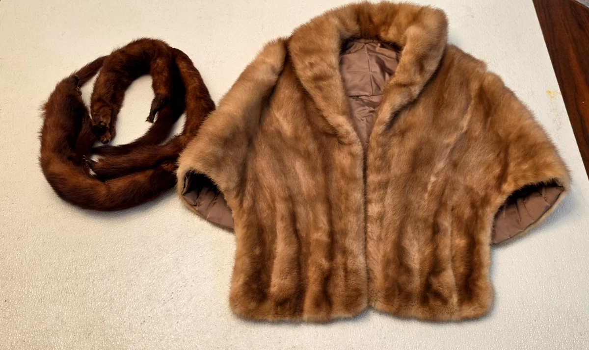 Fur Regular Size XS/S Vintage Coats, Jackets & Vests for Women for
