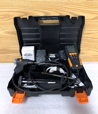 Testo 310 Residential Combustion Analyzer Kit with Wireless Printer (Black)