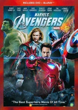 The Avengers (Blu-ray/DVD, 2012, 2-Disc Set, DVD/Blu-ray)