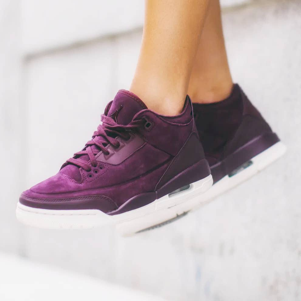 jordan retro 3 bordeaux