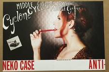 New Pornographers NEKO CASE Horizontal 2009 PROMO POSTER for Middle Cyclone CD 