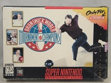 Brunswick World Tournament of Champions Super Nintendo SNES BOX ONLY