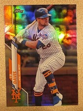 2020 TOPPS SERIES 2 #522 J.D. DAVIS RAINBOW FOIL VARIATION NEW YORK METS