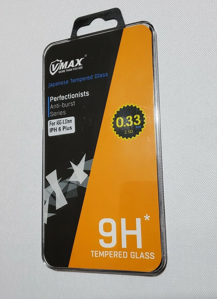 Pacote com 1 protetor de tela de vidro temperado para iPhone 6 Plus - Imagem 2 de 3