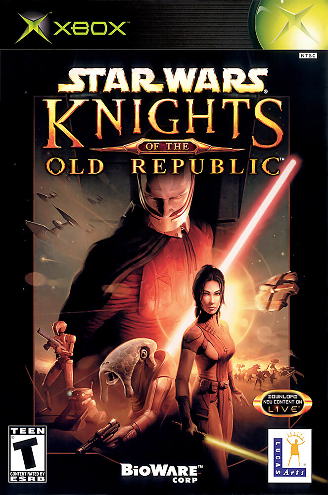 Star Wars Knights Of The Old Republic BOX ART XBOX POSTER MADE IN USA  XBX102