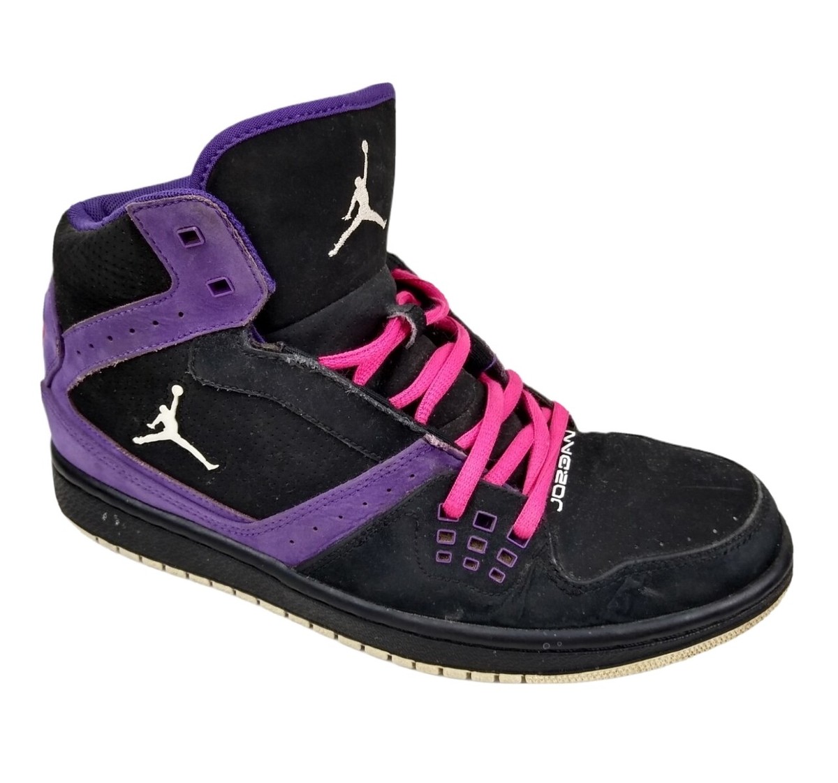 Size 8.5 - Jordan 1 Flight Black Club Purple for sale online Size 8.5 - Jordan 1 Flight Black Club Purple for sale online