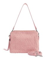 Fredsbruder Weave Harmony Midi Hobo Bag Schultertasche Tasche Blush Neu