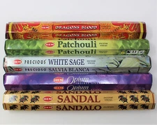 Hem Best Seller Incense Stick Set #1: Top 5 x 20 = 100 Sticks Bulk Variety