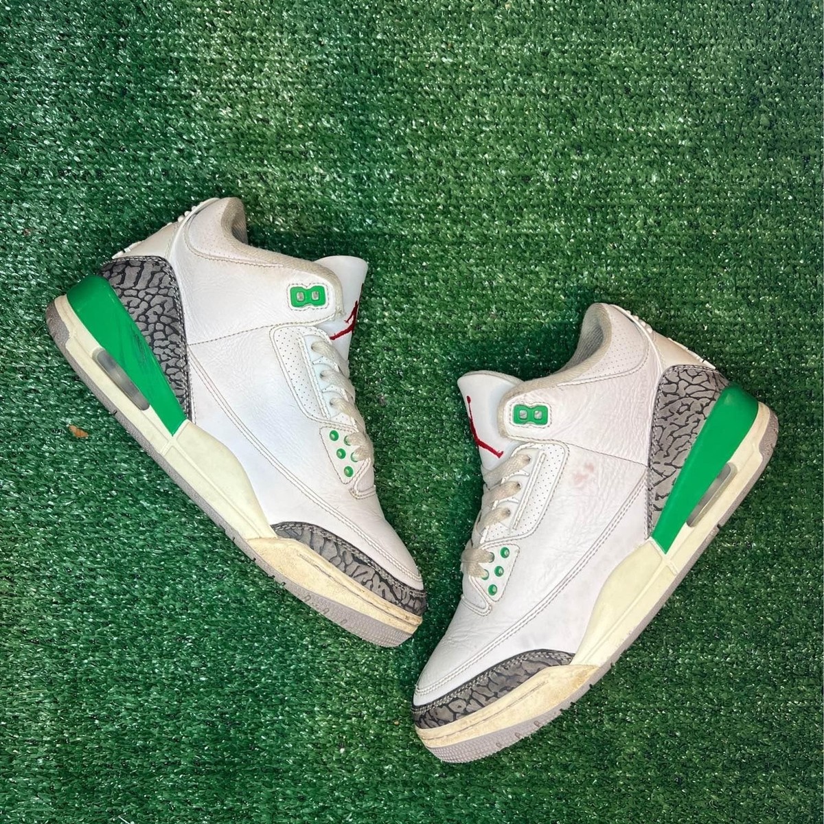Jordan 3 RetroLucky Green 2023 Women’s 10/Men’s 8.5 *Brand New* CK9246-136 ? Air Jordan 3 Retro  main image 4