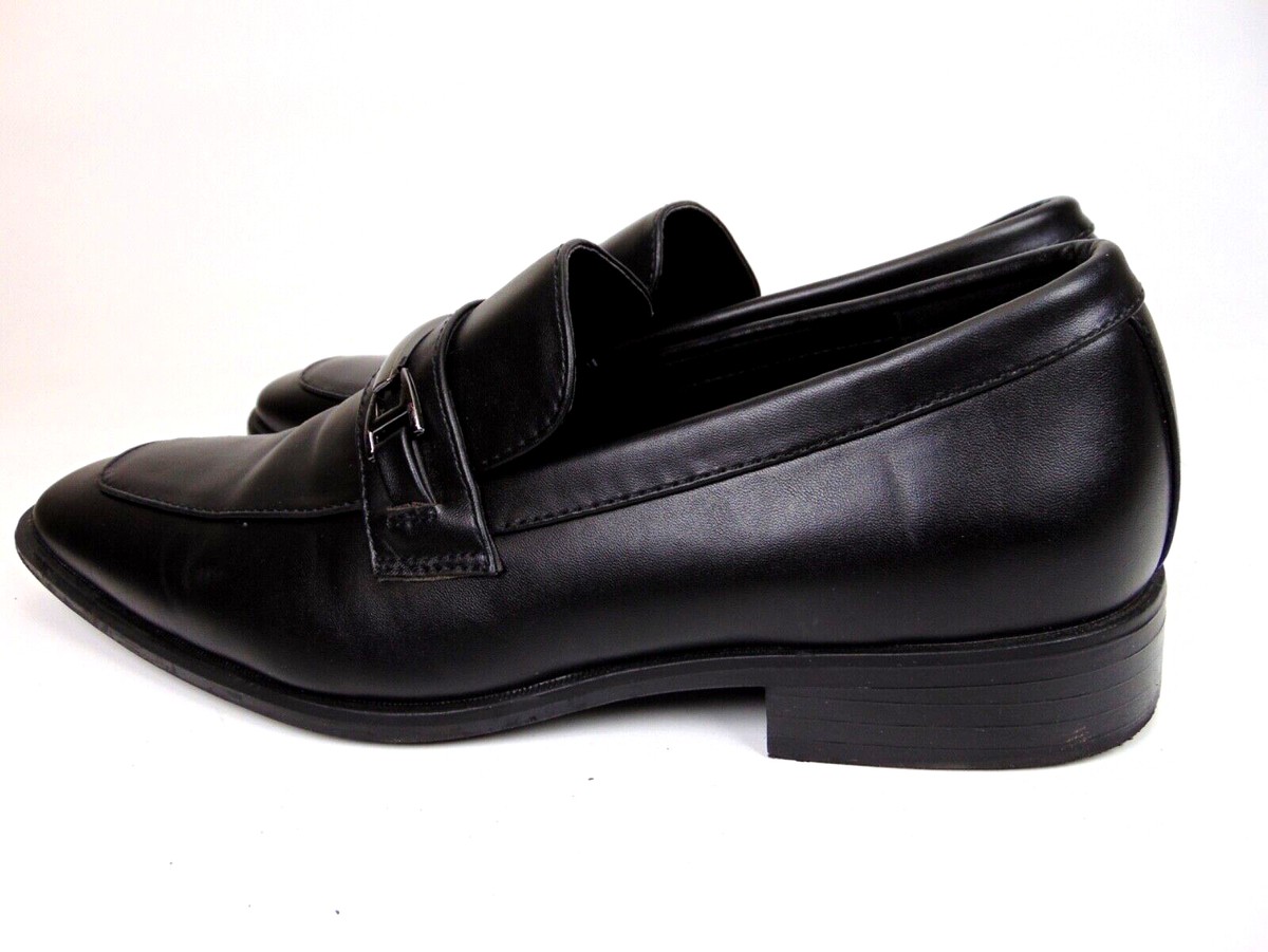 Restoration Matt - Men\'s Black Leather Dress Loafer Shoes Black Restoration Mens Matt Slip On | Rack Room Shoes main image 4