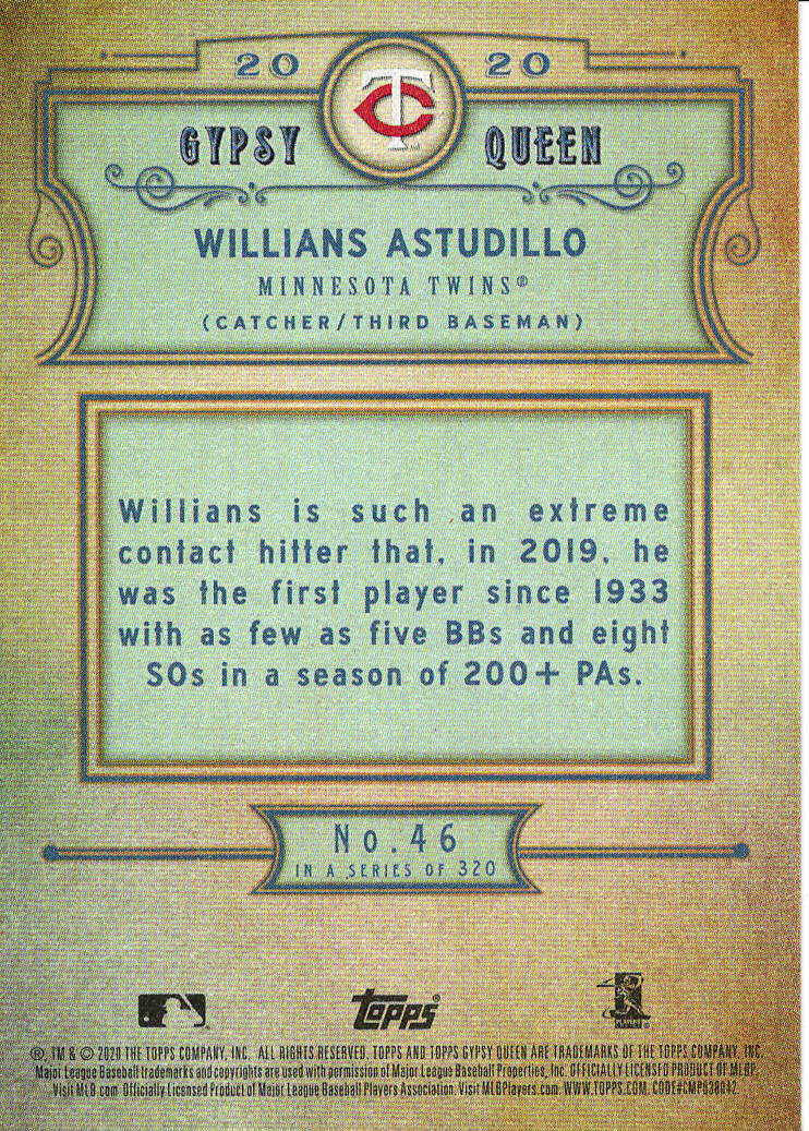 2020 Topps Gypsy Queen Baseball Base Set (YOU PICK) - Picture 32 of 142