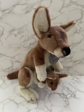Yomiko Classics Mama Baby Kangaroo Joey Plush Stuffed Russ 13  NWT New w/ Tags