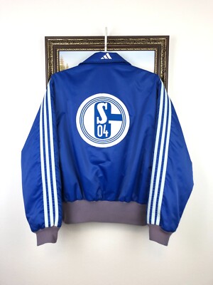 ブランド古着！2011年 adidas FC Schalke 04 ジャージ Vintage Adidas FC Schalke 04 Football Jacket Soccer Track Top Mens