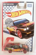 Circuito de carreras Hot Wheels años 80 Buick Grand National negro (cuerpo G) negro